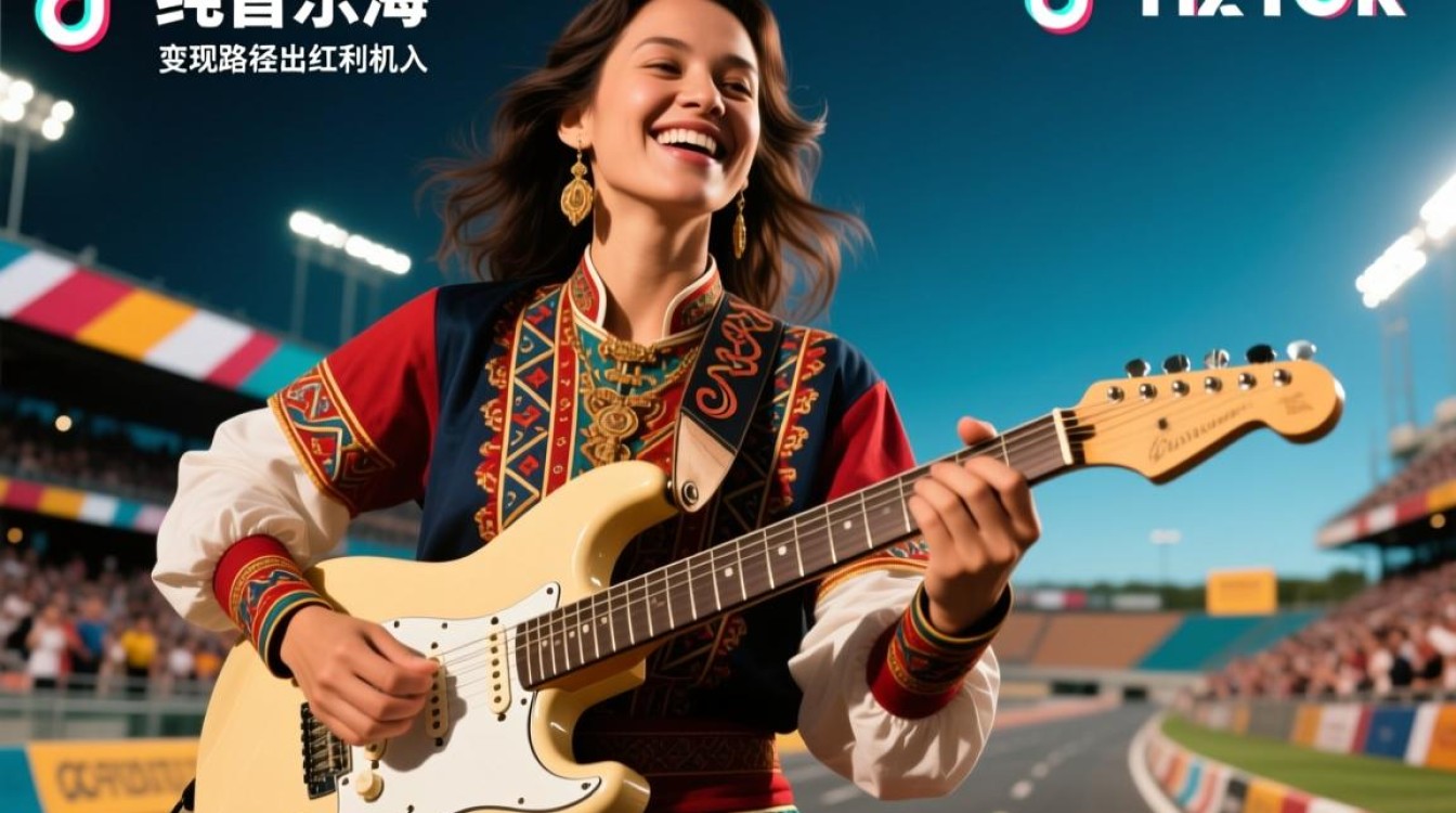 TikTok纯音乐吉他如何出海变现