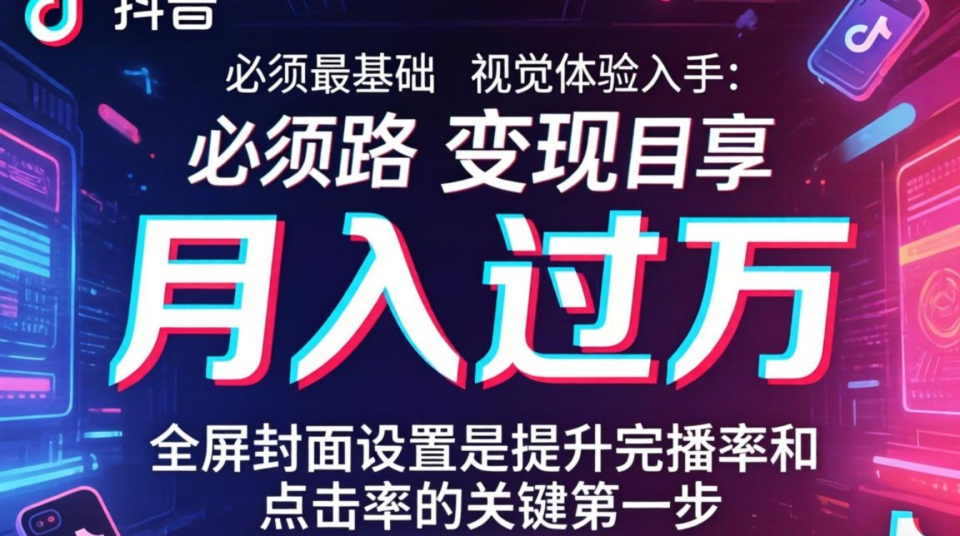 抖音封面设置怎么弄全屏