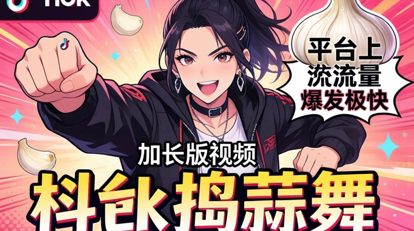 TikTok捣蒜舞加长怎么运营