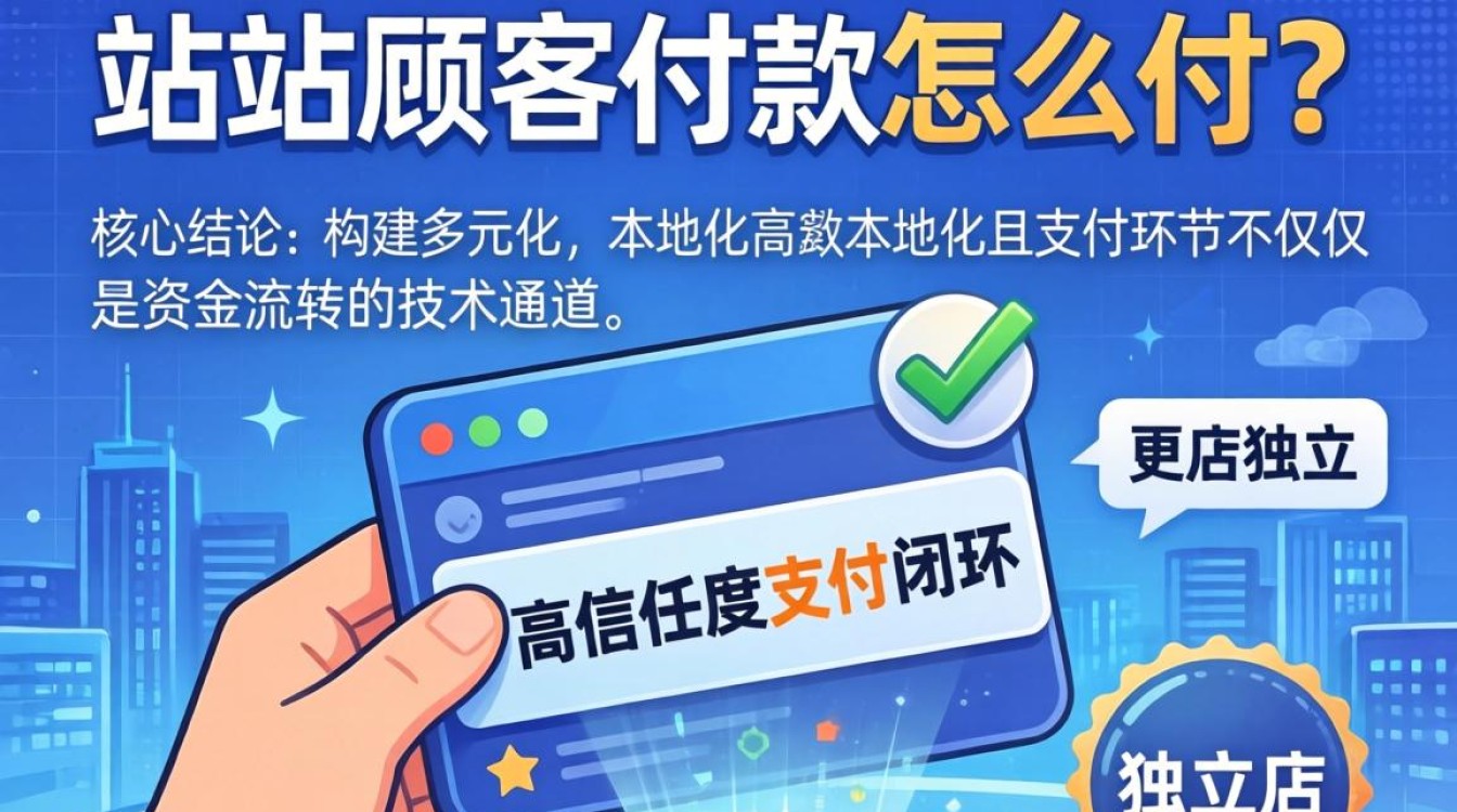 独立站支持哪些付款方式