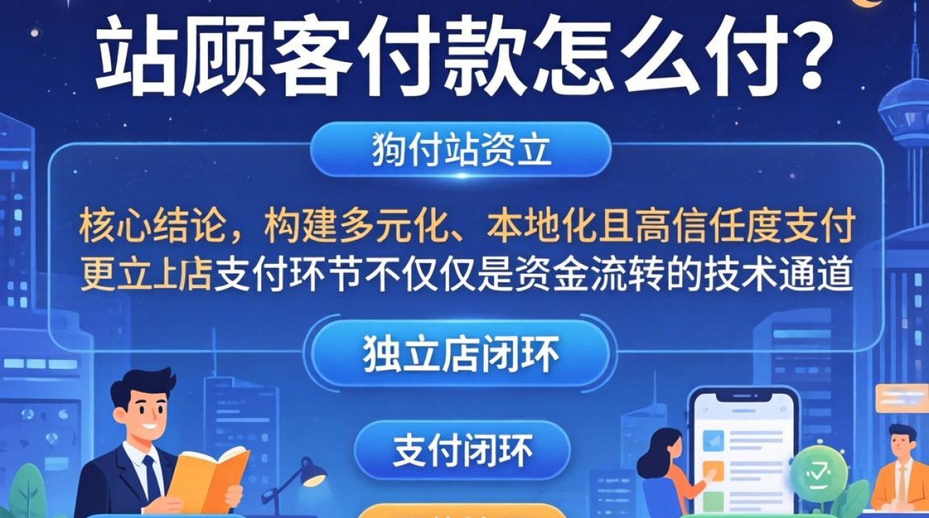 独立站支持哪些付款方式