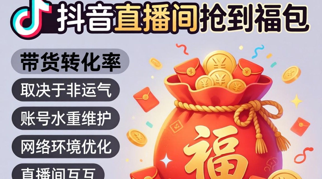 抖音怎么才能抽奖中福袋