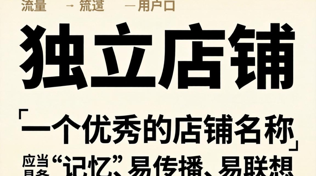 独立站店铺起名技巧有哪些