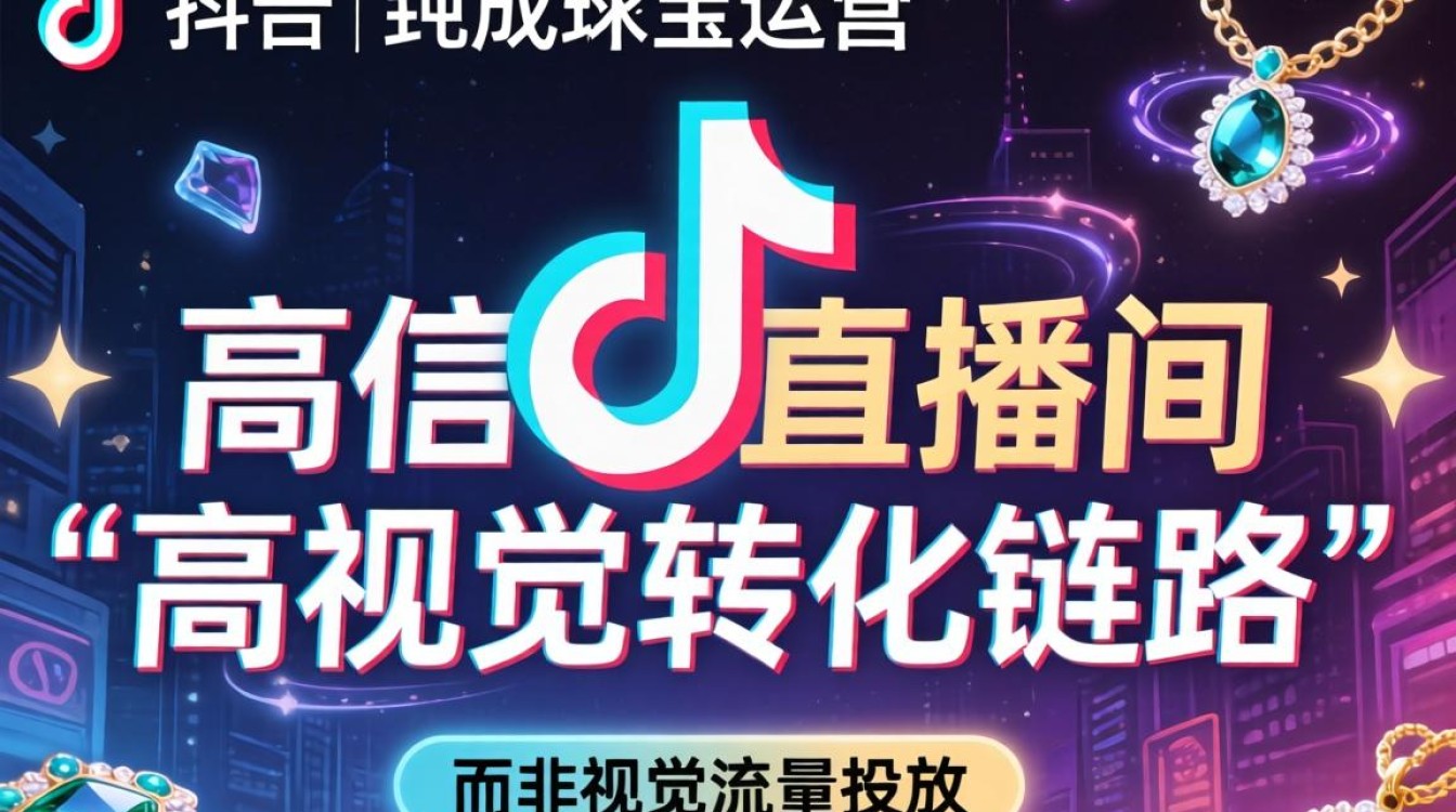 抖音珠宝运营从入门到精通实战教程