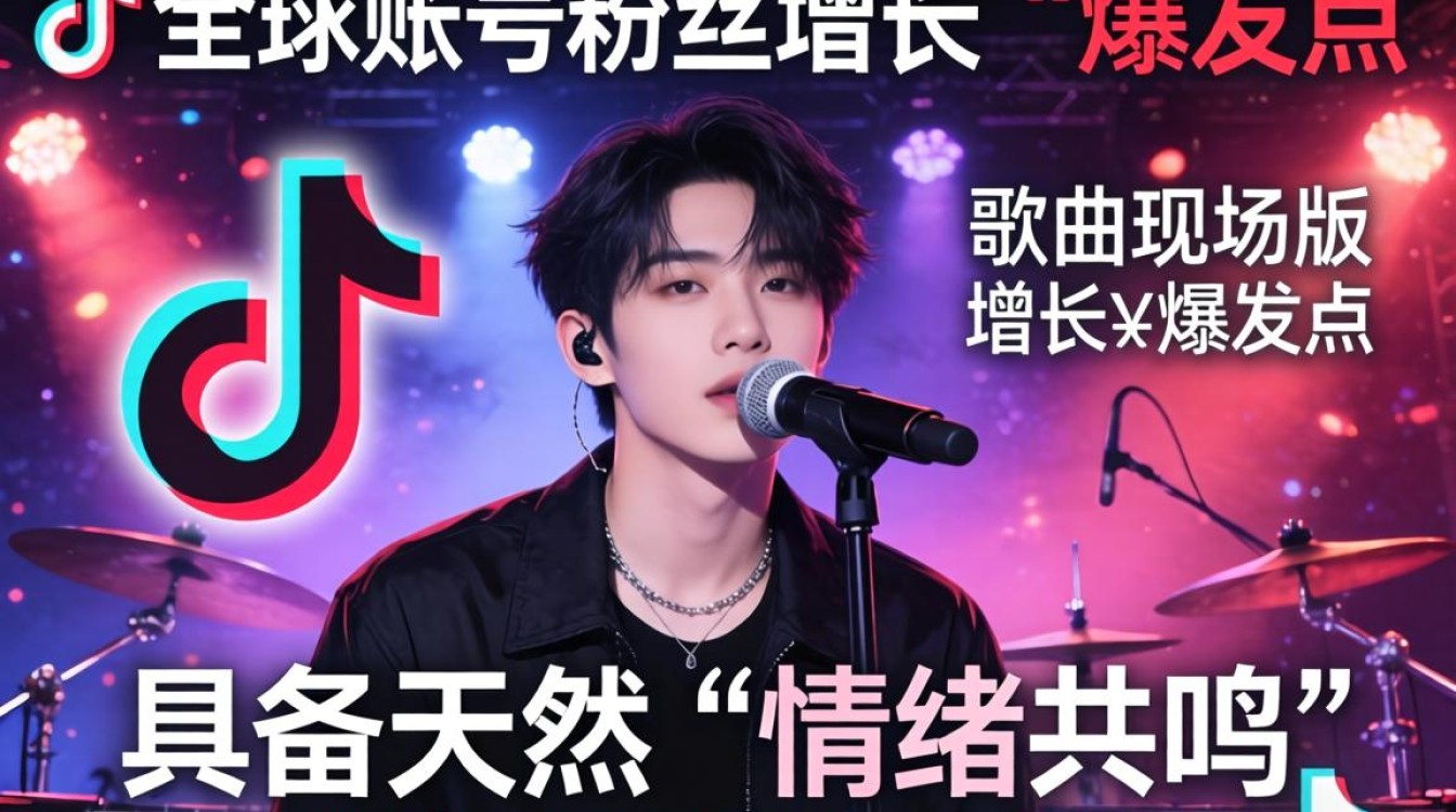 TikTok歌曲现场版如何吸粉