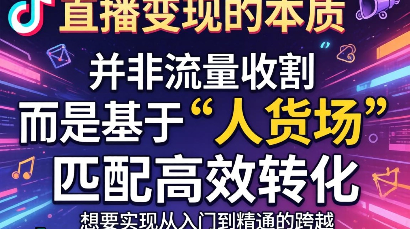 抖音直播变现全面解析教程