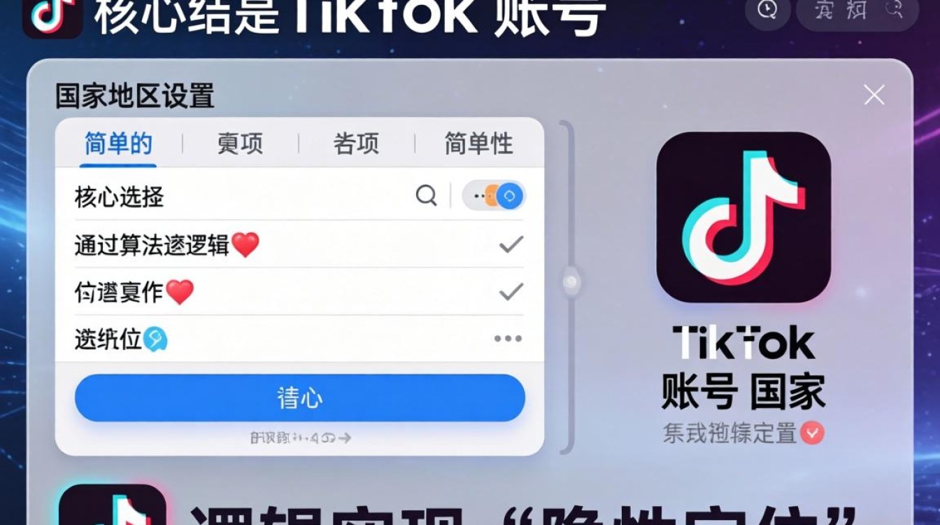 TikTok在哪里设置国家