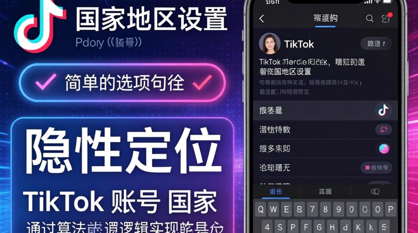 TikTok在哪里设置国家
