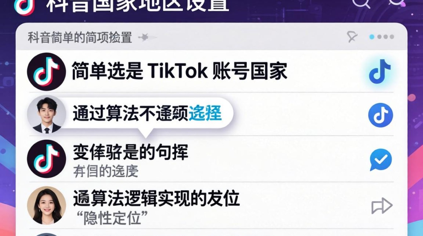 TikTok在哪里设置国家