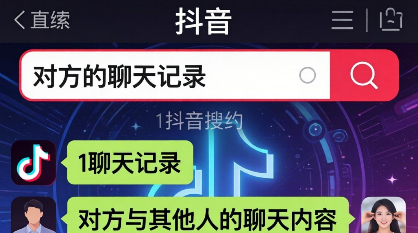 抖音怎么搜索对方的聊天记录