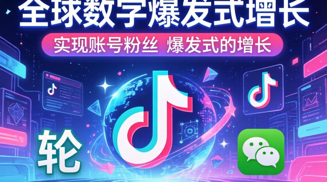 TikTok与微信中国全球账号粉丝增长秘籍