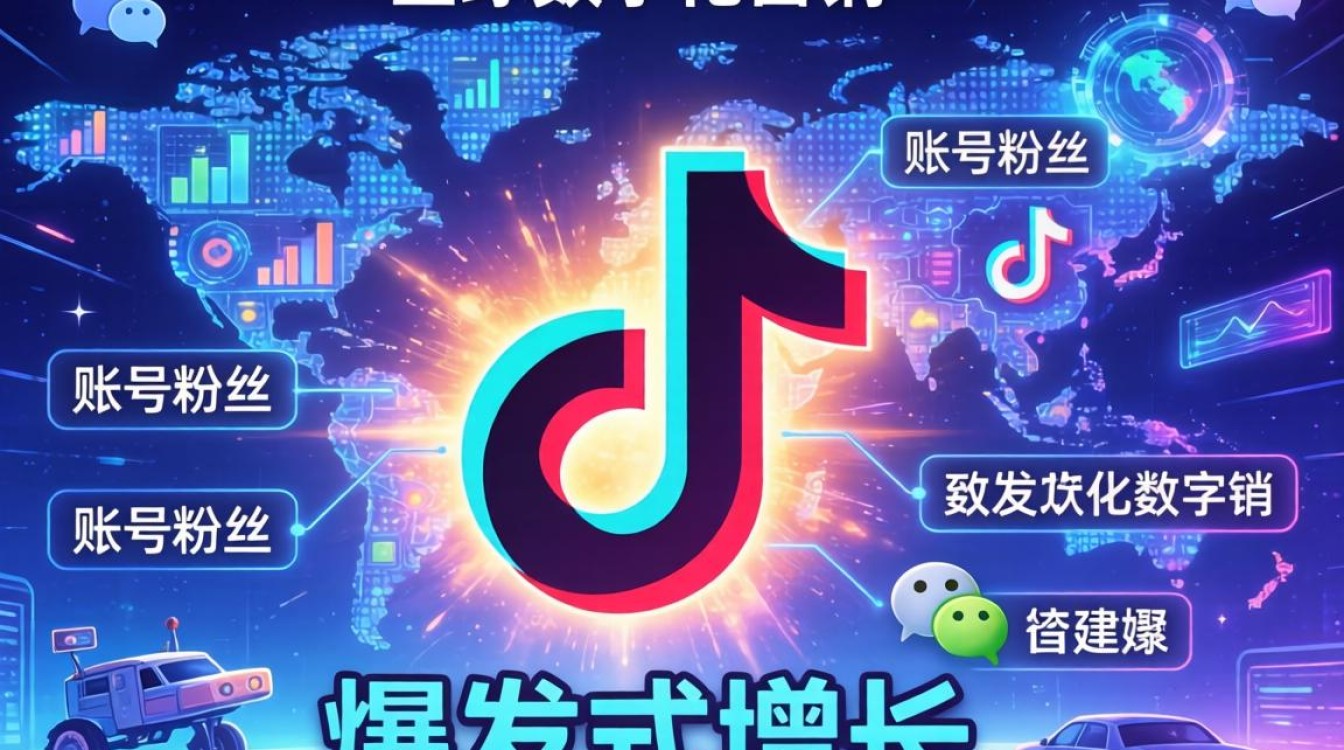 TikTok与微信中国全球账号粉丝增长秘籍