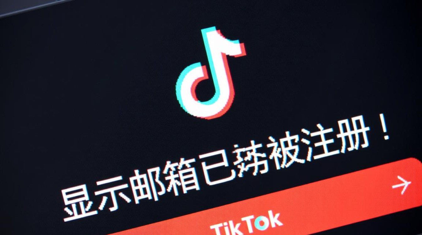 TikTok显示邮箱已被注册怎么办