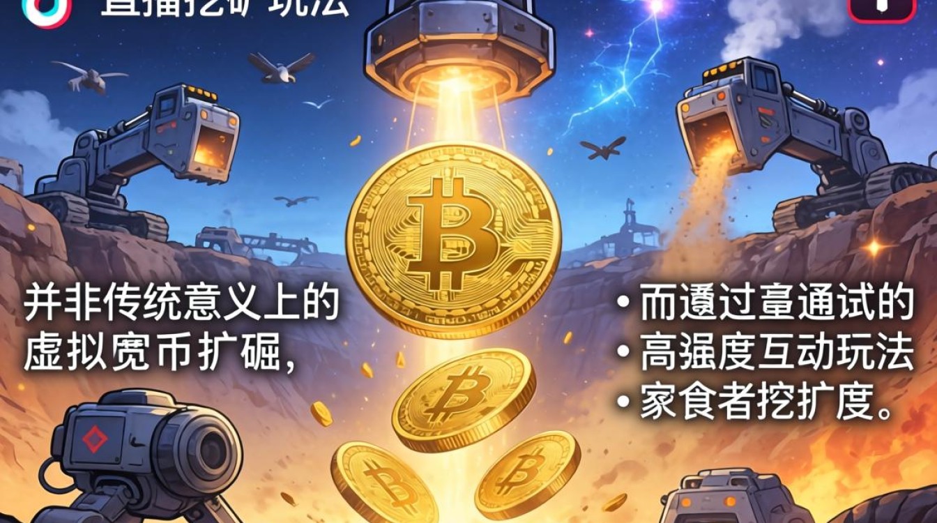 抖音里直播的挖矿怎么玩