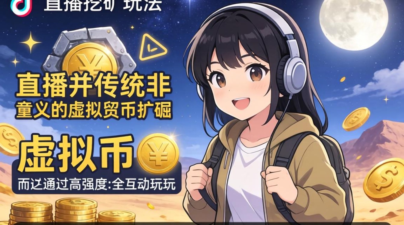 抖音里直播的挖矿怎么玩