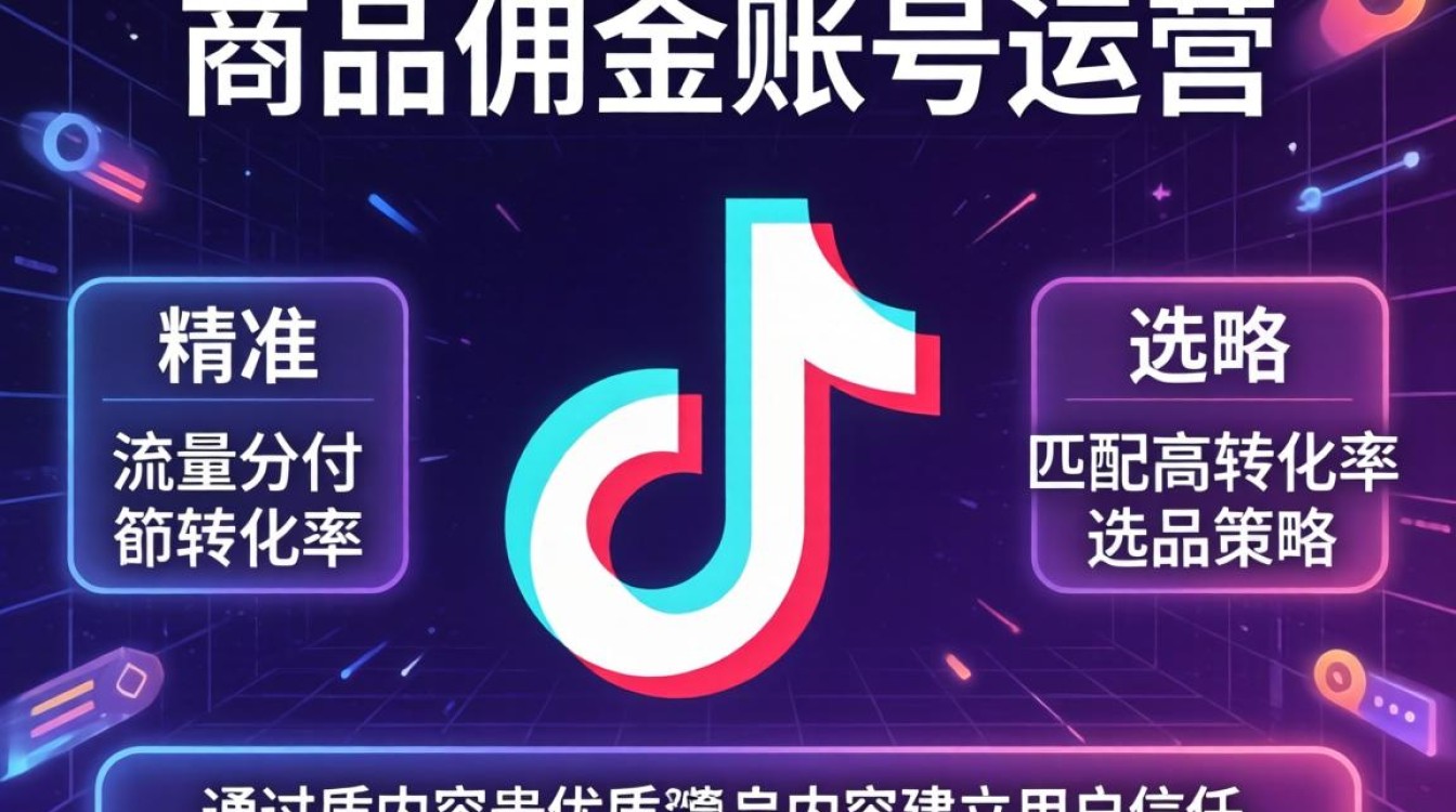 抖音商品佣金账号怎么运营