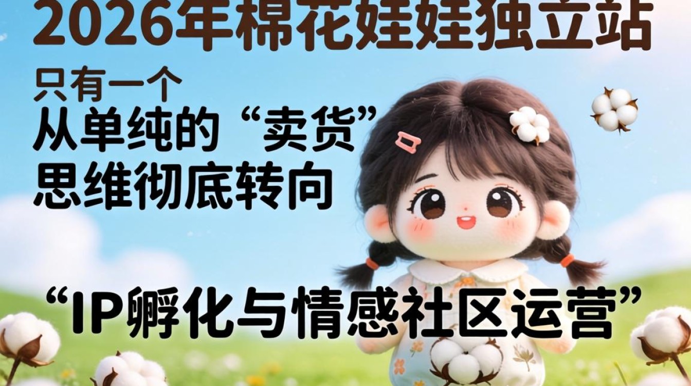 棉花娃娃独立站怎么做流量大