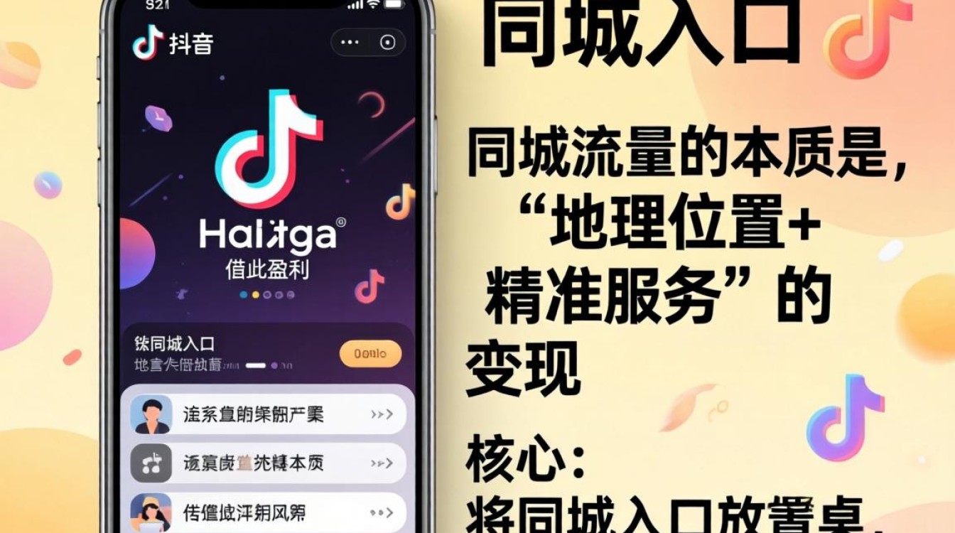 抖音桌面上怎么显示同城