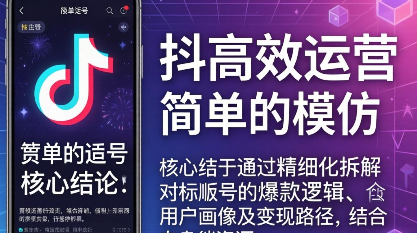 抖音对标账号高效运营方法与变现技巧,如何快速变现? 抖音对标账号高效运营方法与变现技巧