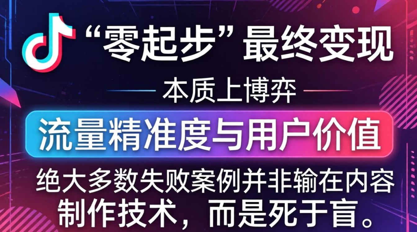 抖音失败案例怎么翻身?从零开始到账号变现的实操方法 从零开始到账号变现的实操方法