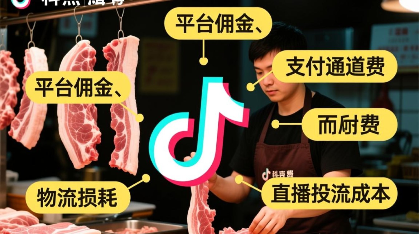 在抖音上卖猪肉怎么扣点?抖音卖猪肉扣点比例是多少 抖音卖猪肉扣点比例是多少
