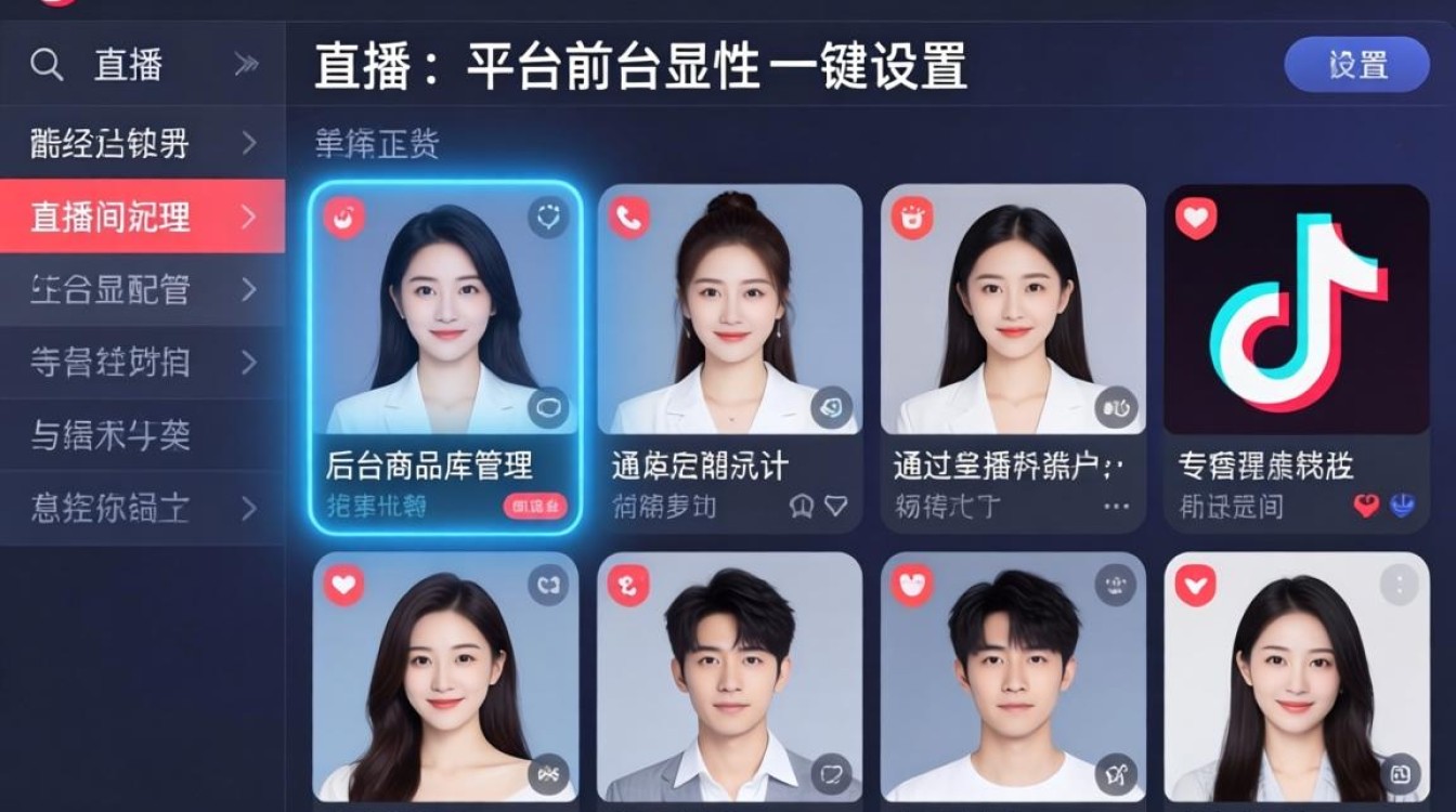 抖音直播怎么自定义分类