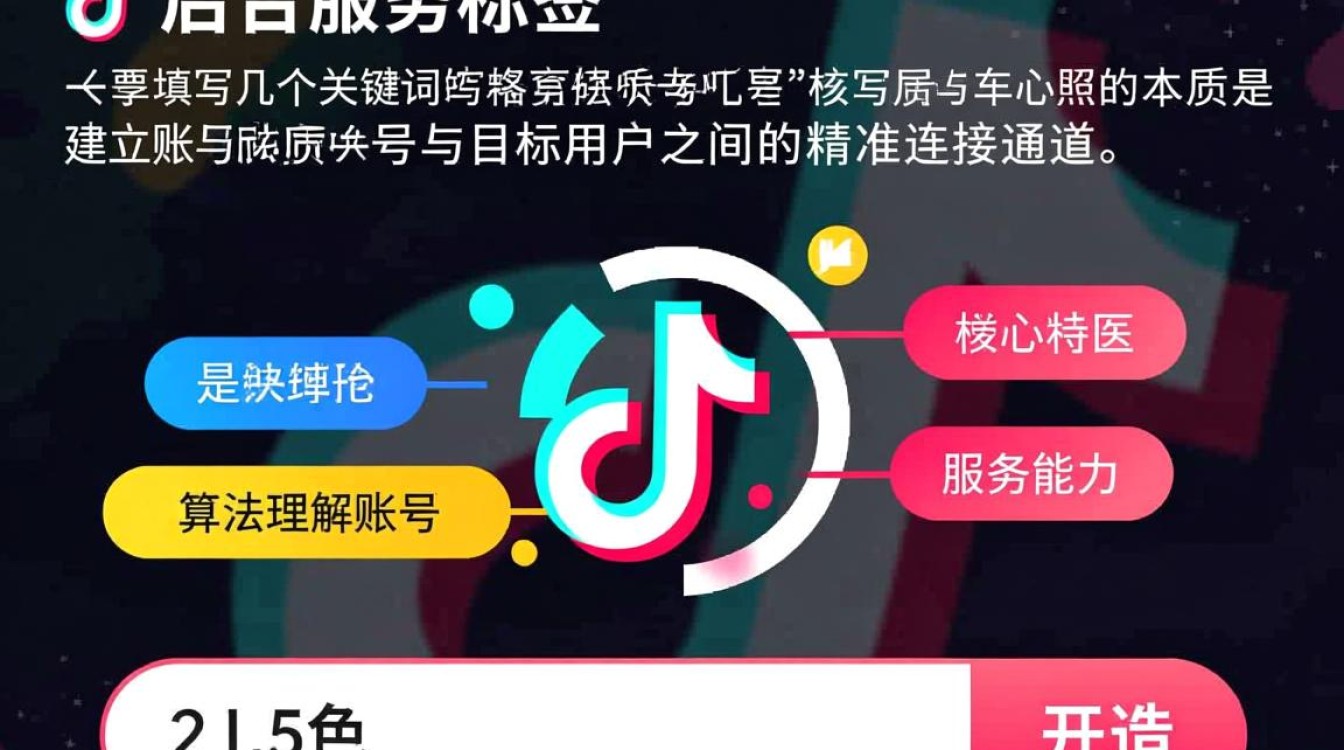 抖音服务标签如何设置才能引流