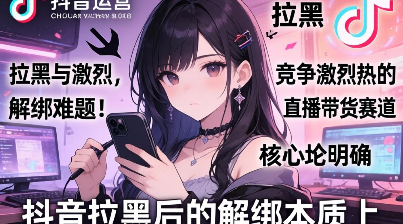 抖音拉黑后怎么解除绑定?直播带货玩法与技巧详解 抖音拉黑后怎么解除绑定