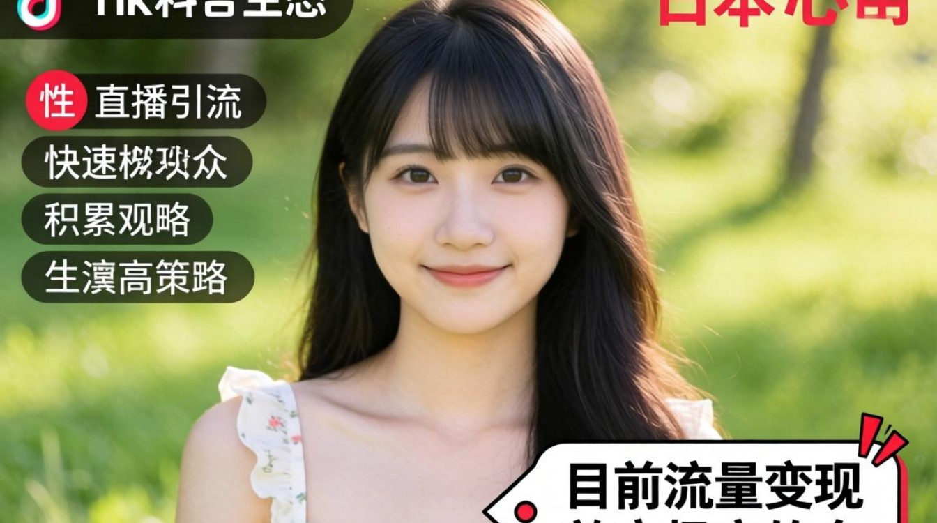 日本tiktok性感账号如何直播引流
