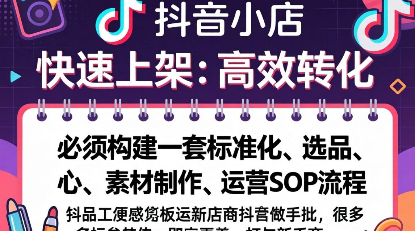 抖音小店怎么上架商品教程