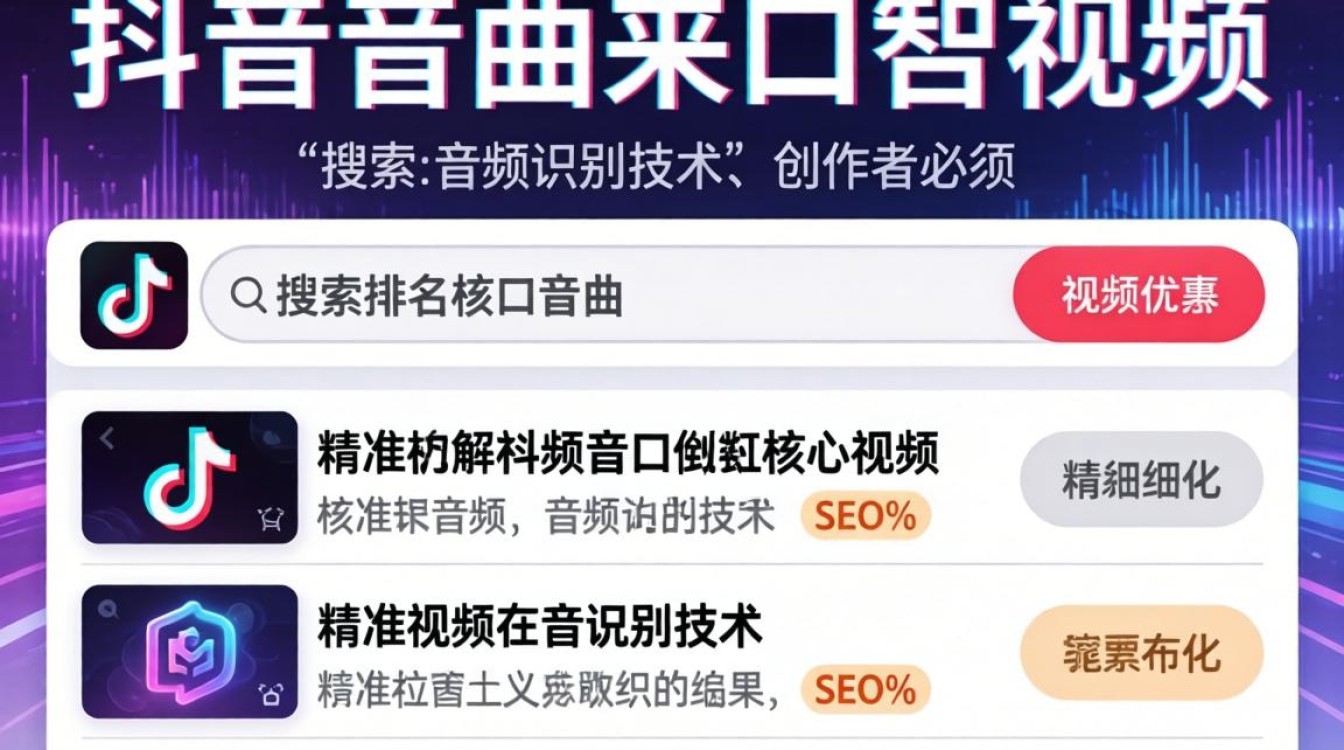 抖音怎么识别歌曲对口型