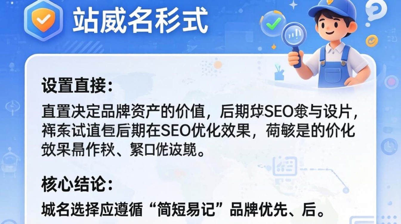 独立站域名格式怎么设置