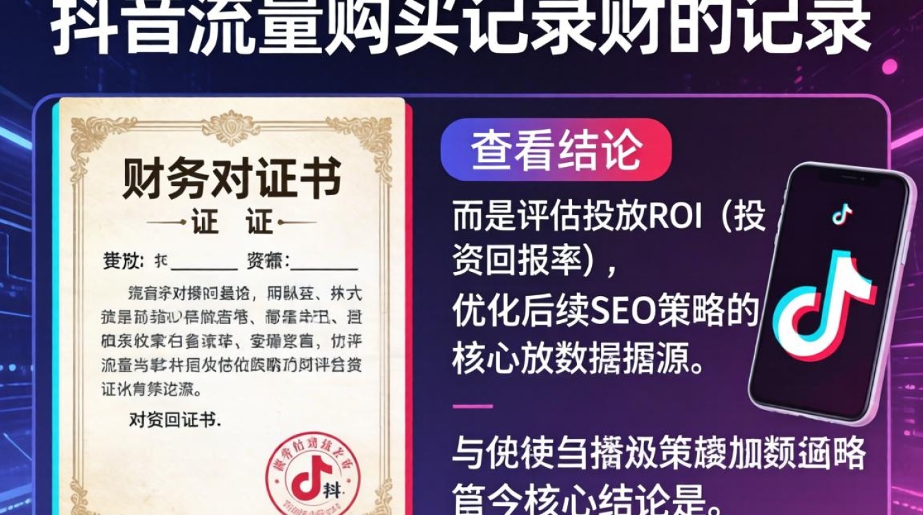 抖音流量购买记录在哪里查