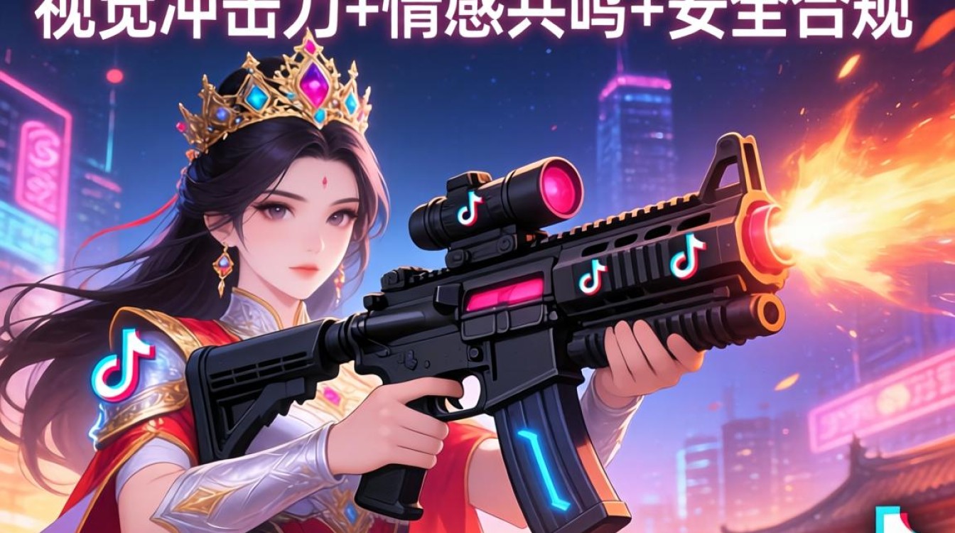 TikTok皇后玩具枪如何涨粉