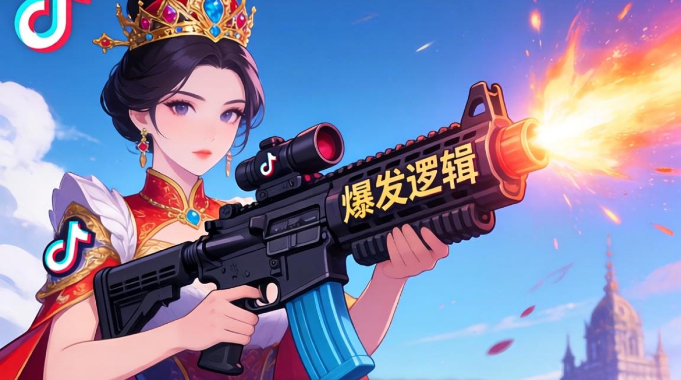 TikTok皇后玩具枪如何涨粉