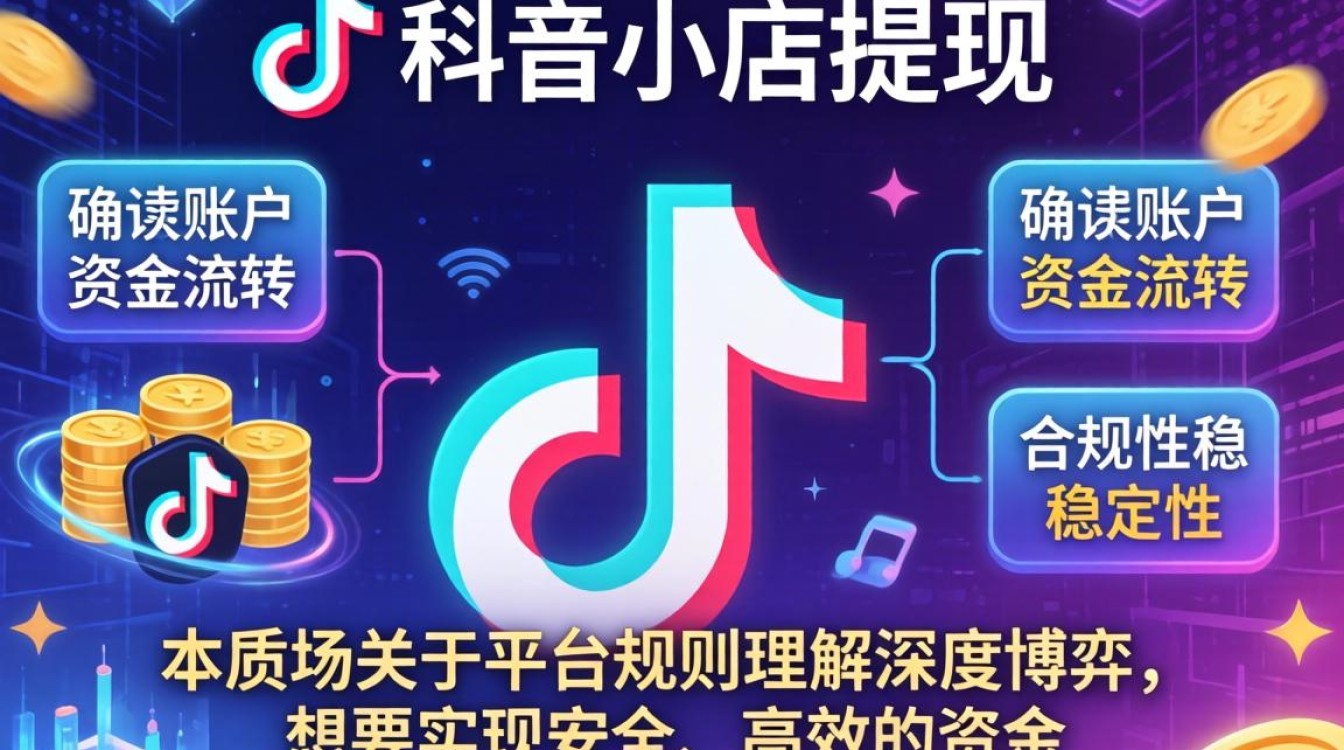 抖音小店提现规则有哪些