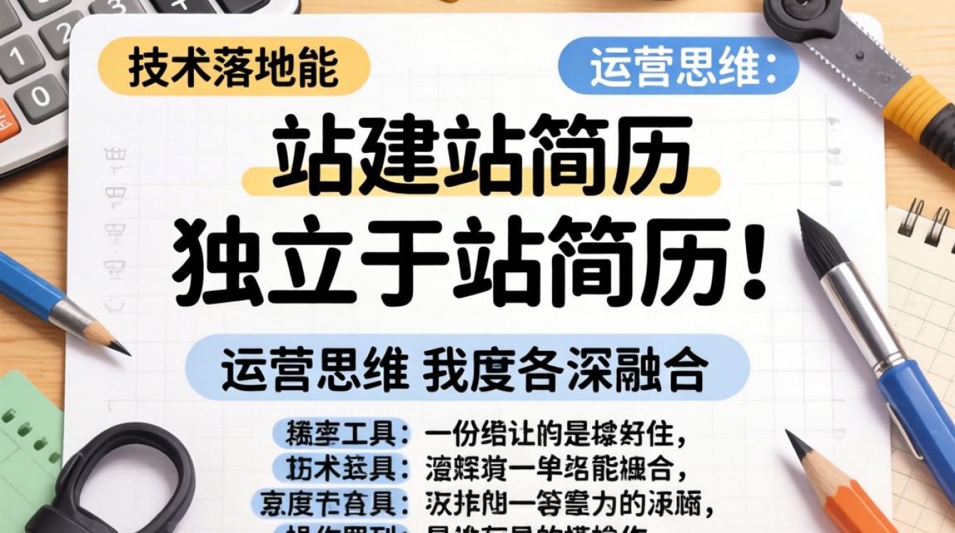 独立站建站简历怎么填写