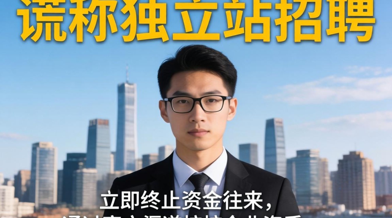 谎称独立站招聘怎么处理