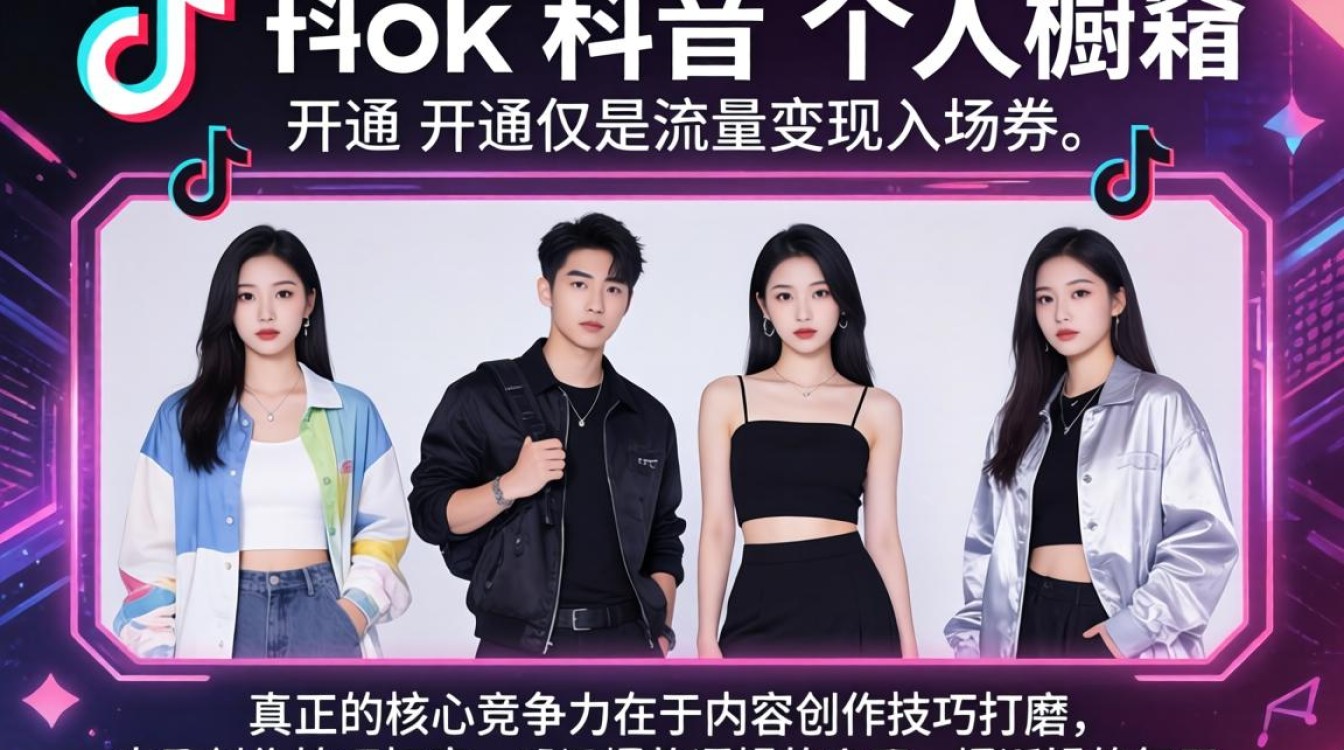 TikTok个人橱窗怎么开通