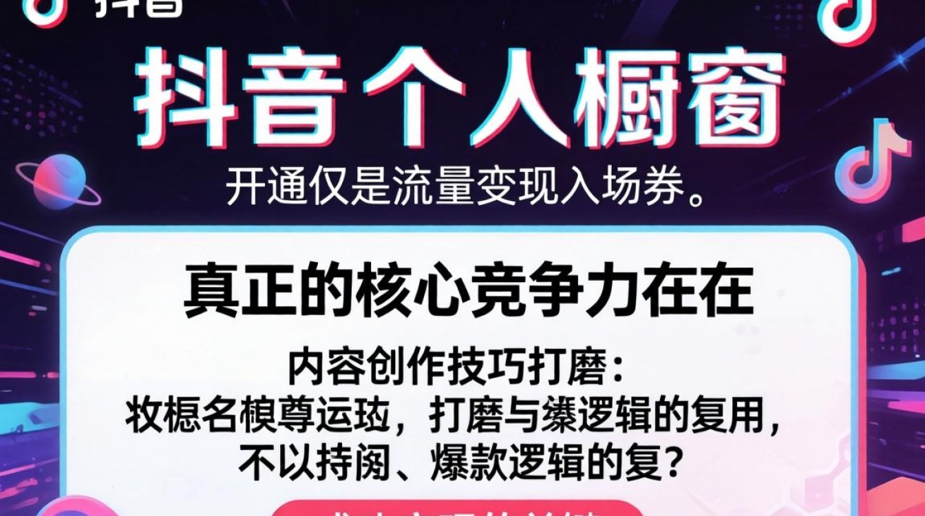 TikTok个人橱窗怎么开通