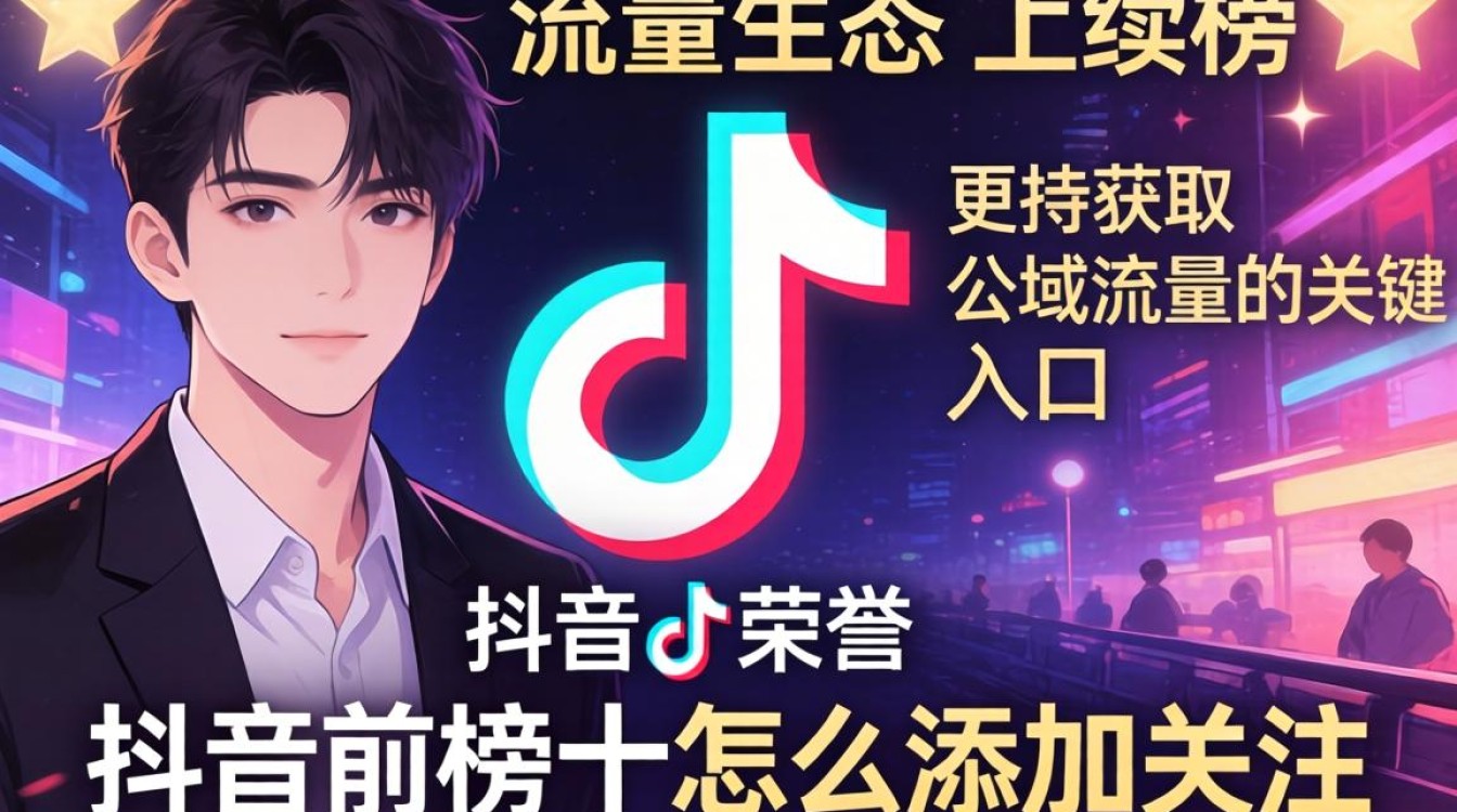 抖音榜单前十名如何快速关注