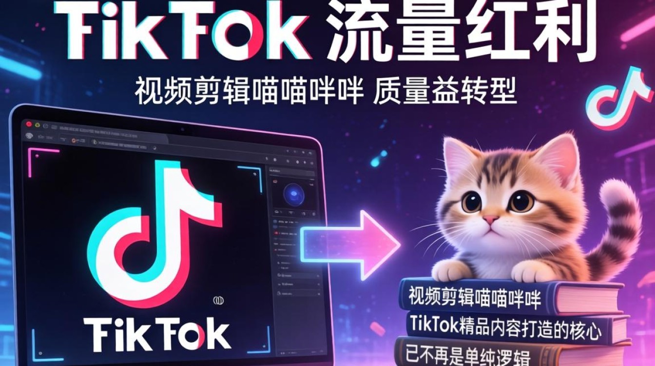 视频剪辑喵喵喵喵tiktok怎么做