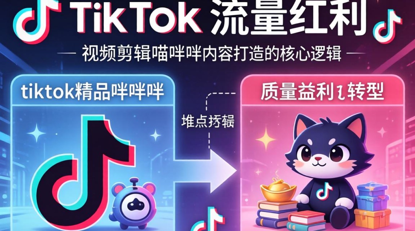 视频剪辑喵喵喵喵tiktok怎么做