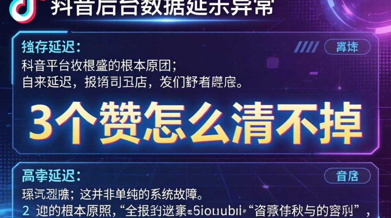 抖音3个赞怎么清不掉?店铺运营推广如何解决 抖音3个赞怎么清不掉