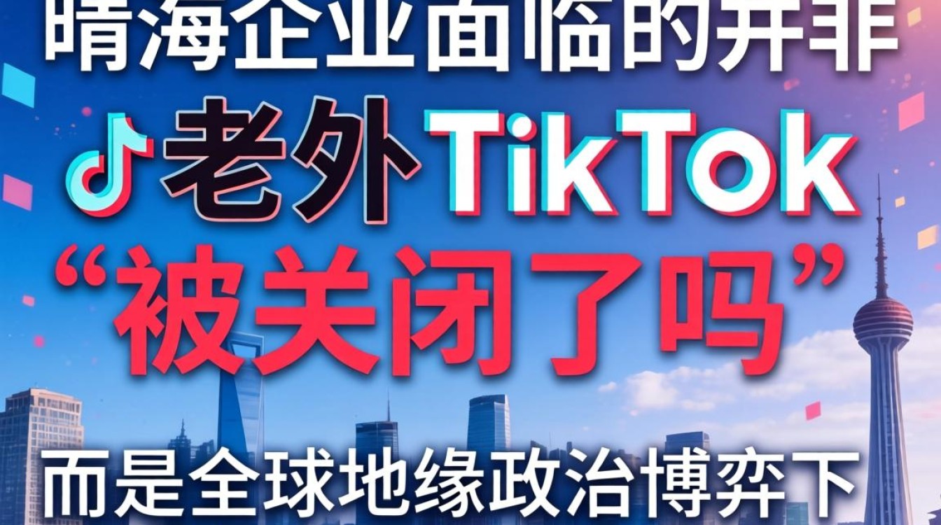 老外tiktok被关闭了吗