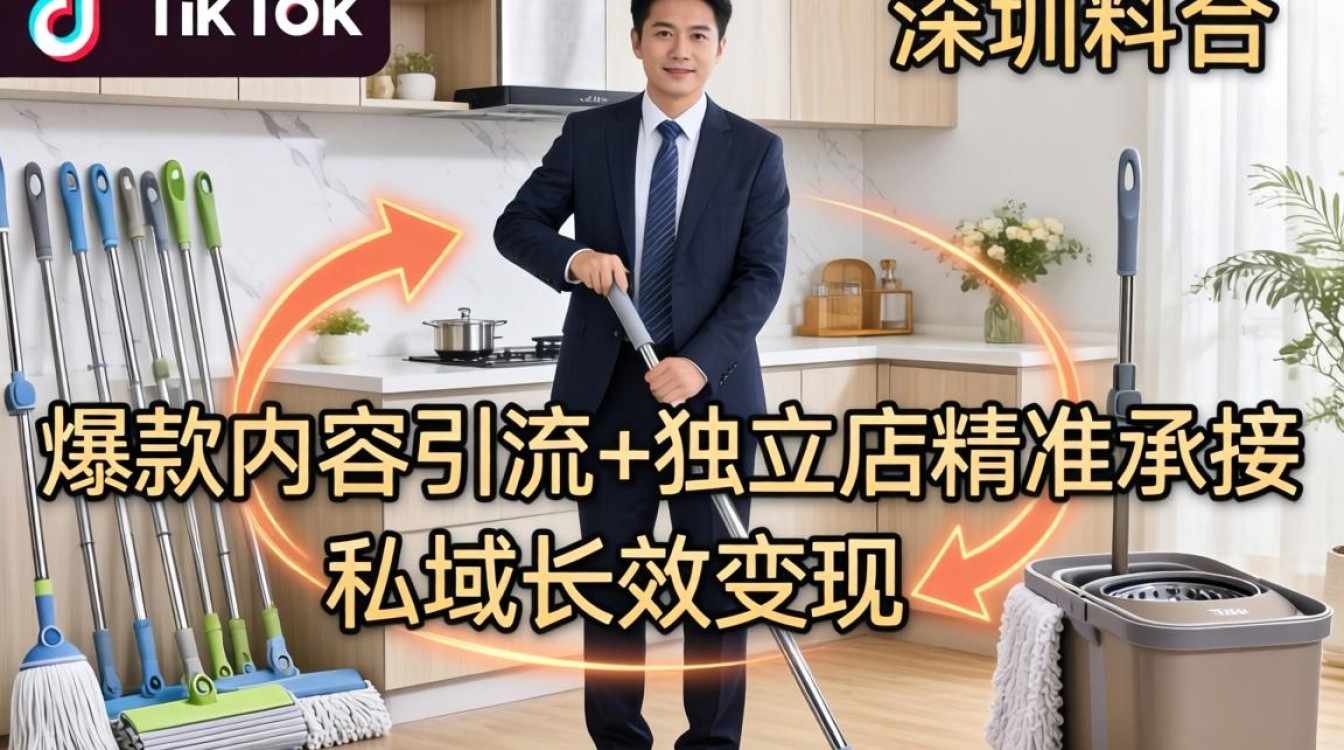 深圳老板tiktok卖拖把怎么样