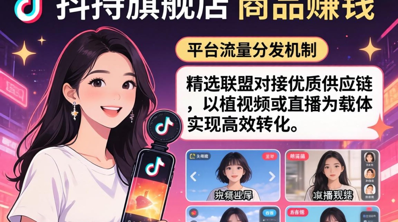 抖音怎么挂旗舰店商品