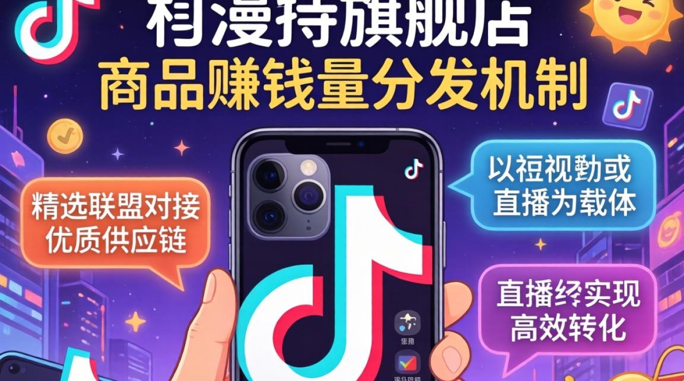 抖音怎么挂旗舰店商品