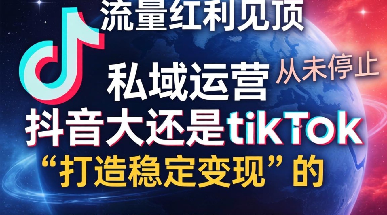 抖音大还是tiktok?私域运营如何打造稳定变现模式 私域运营如何打造稳定变现模式