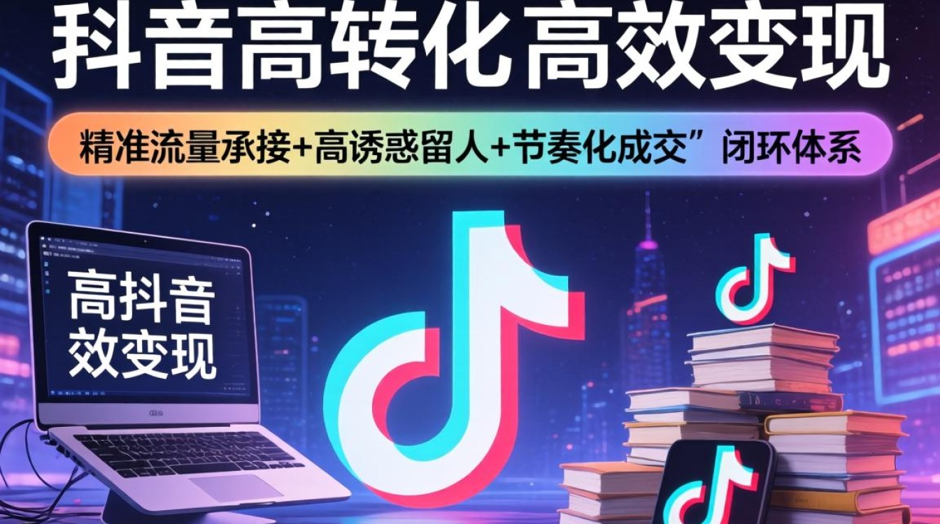 抖音直播转化高效运营方法与变现技巧